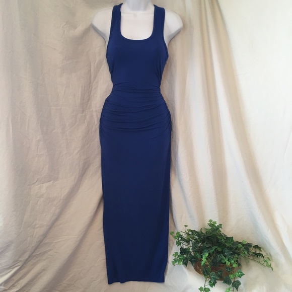 VENUS Dresses & Skirts - VENUS Ruched Tank Maxi Dress